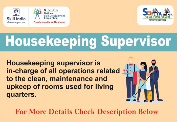 Housekeeping Supervisor